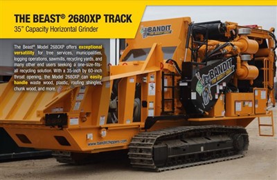 Broyeurs de chenilles Bandit 2680xp